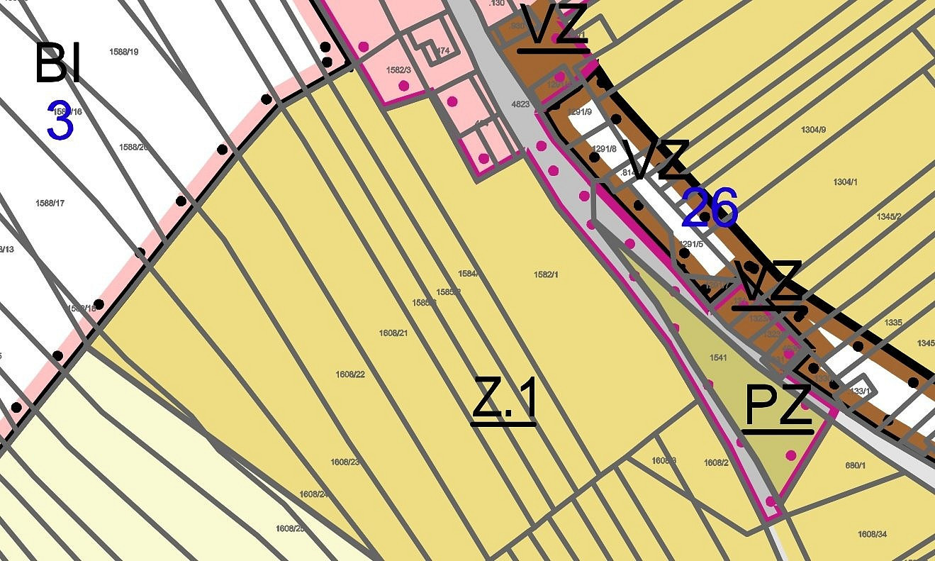 Prodej pole 2 375 m² – pohled 6