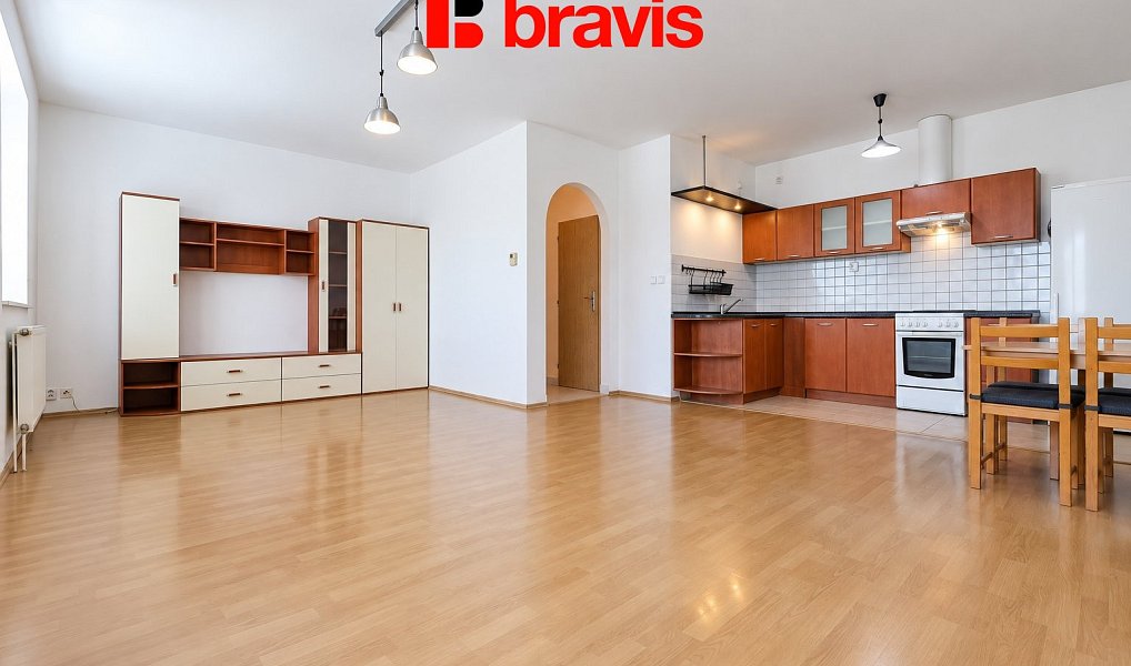 Pronájem bytu 2+kk, 58 m², Husovice - Brno-město, Brno