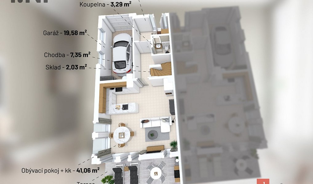 Prodej domu 160 m² s pozemkem 331 m², Milovice – náhled fotky 30