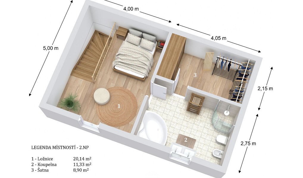 Prodej domu 238 m² s pozemkem 1 218 m², Malešovice – náhled fotky 53