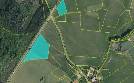 Prodej pole 1 189 m², Heřmanův Městec, okres Chrudim