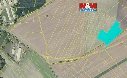 Prodej pozemku 11 519 m², Němčice, okres Kolín