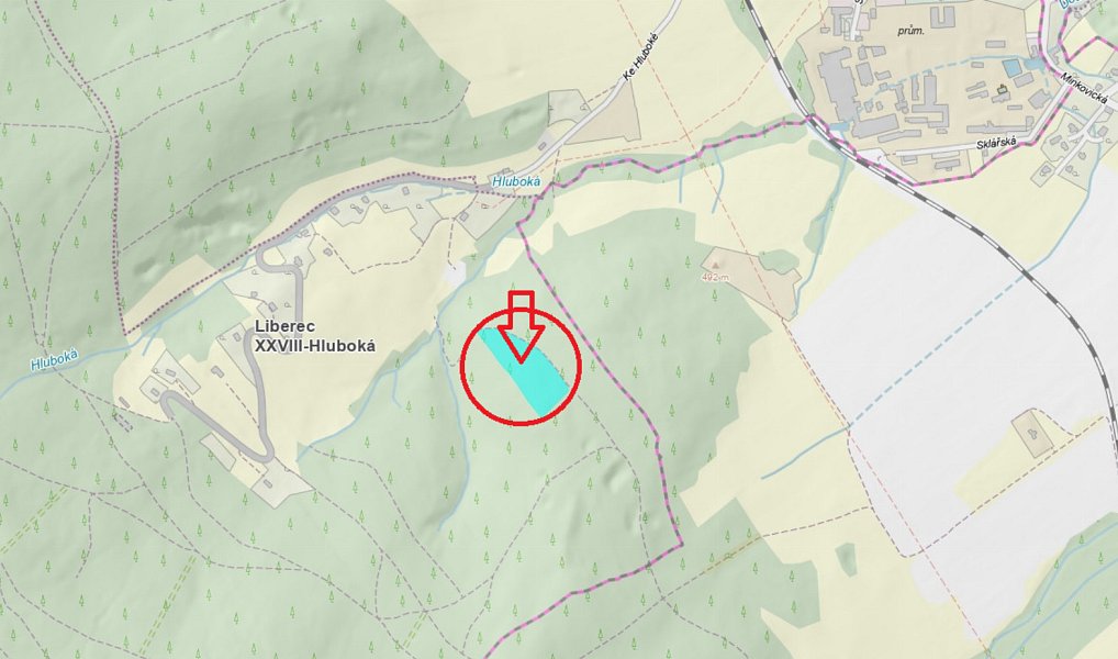 Prodej lesa 14 111 m², Proseč pod Ještědem – náhled fotky 16