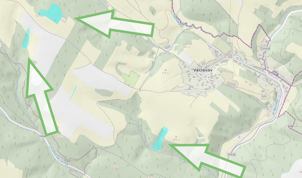 Prodej lesa 9 474 m², Zábřeh – náhled fotky 4