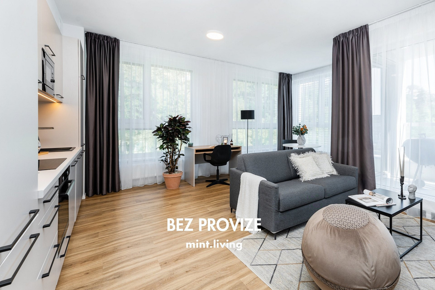 Pronájem bytu 2+kk 58 m²