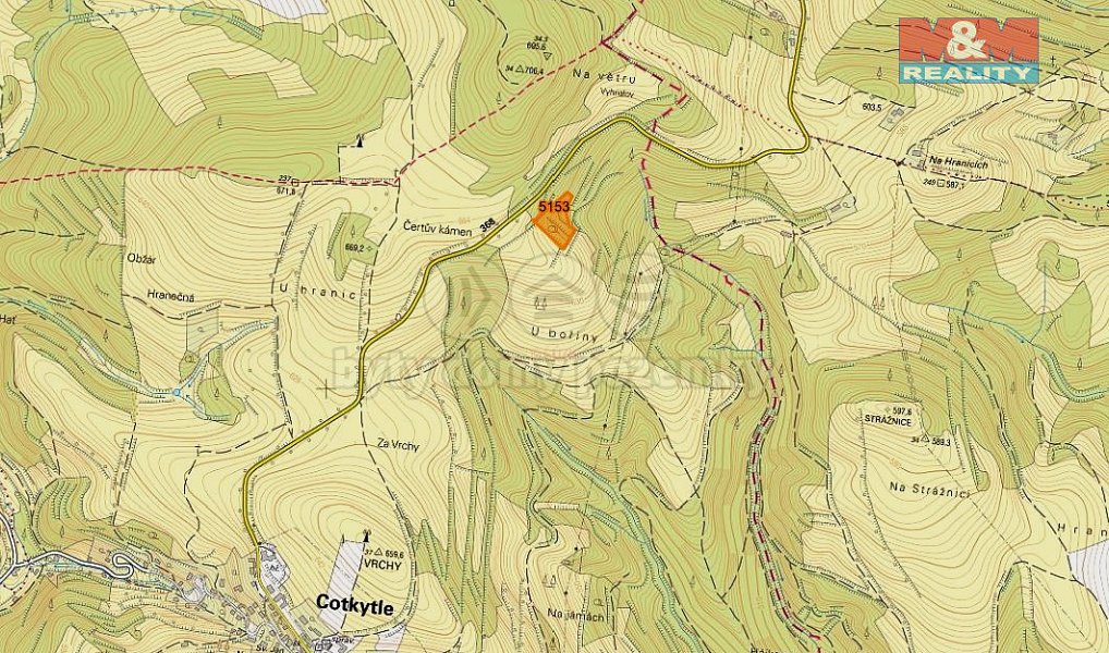 Prodej louky 7 064 m², Cotkytle – náhled fotky 3
