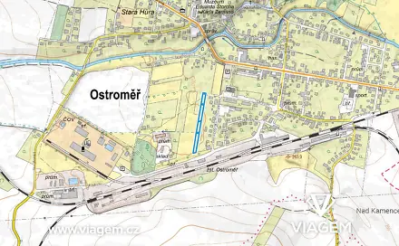 Prodej stavebního pozemku 501 m², Ostroměř, okres Jičín