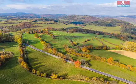 Prodej stavebního pozemku 1 485 m², Milešov, okres Příbram