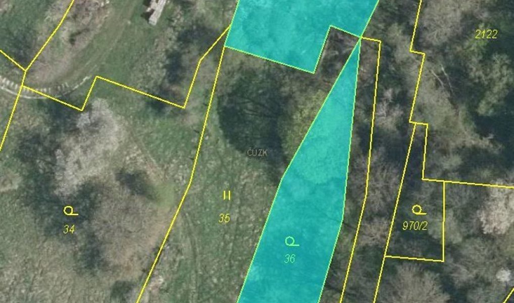 Prodej zahrady 1 818 m², Chodová Planá – náhled fotky 3