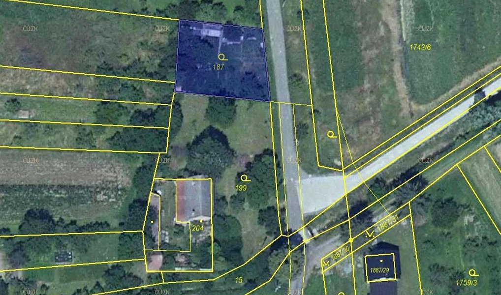 Prodej stavebního pozemku 474 m², Určice – náhled fotky 2