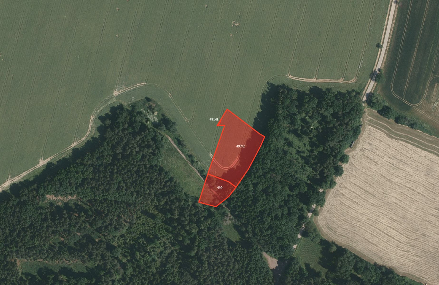 Prodej pole 5 278 m² — photo 3