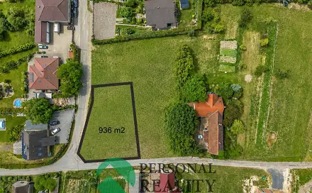 Prodej stavebního pozemku 936 m², Kly - Hoření Vinice, okres Mělník
