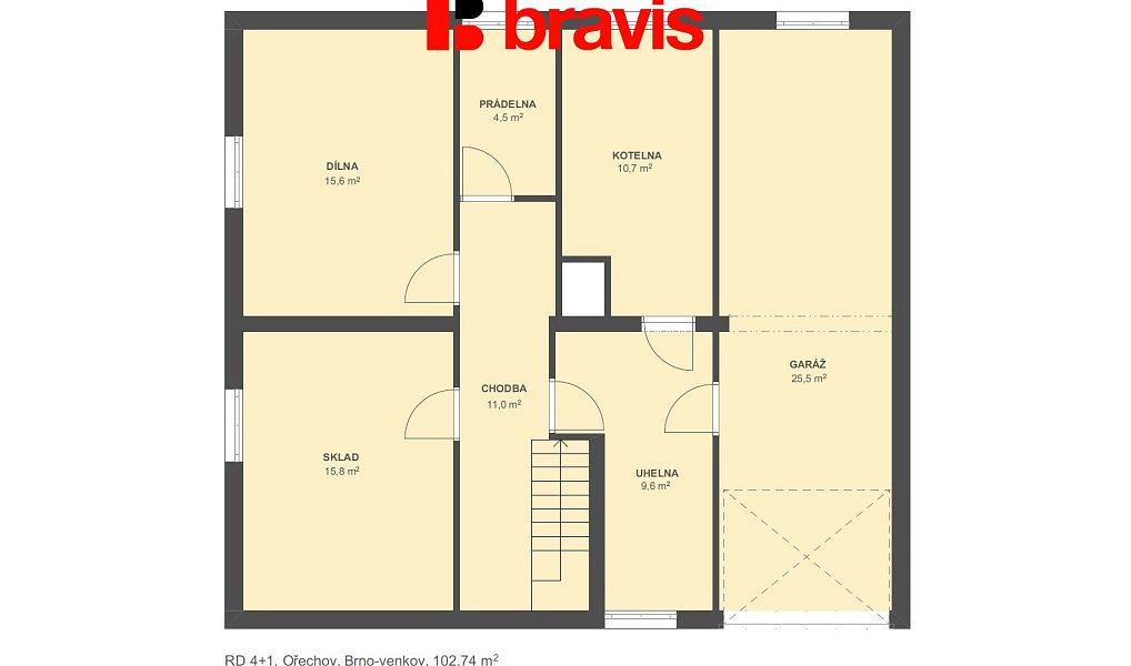 Prodej domu 102 m² s pozemkem 1 688 m², Ořechov – náhled fotky 6