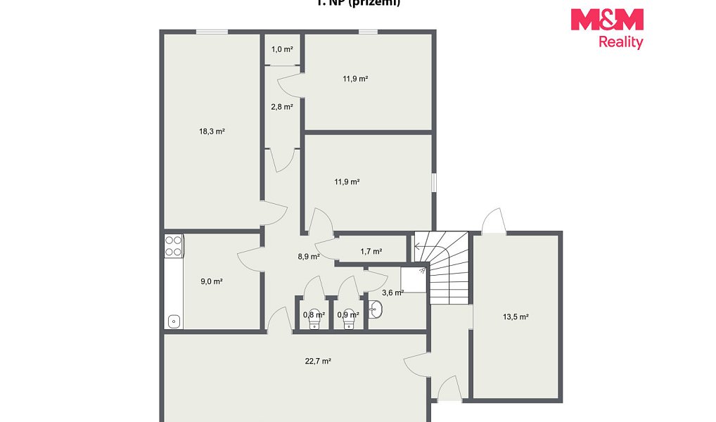 Prodej chaty/chalupy 180 m² s pozemkem 588 m², Jáchymov – náhled fotky 28