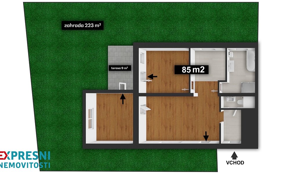 Prodej bytu 3+kk 104 m², Praha – náhled fotky 12