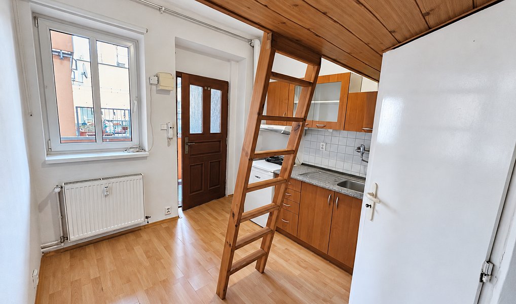 Pronájem bytu 1+kk 13 m², Praha – náhled fotky 3