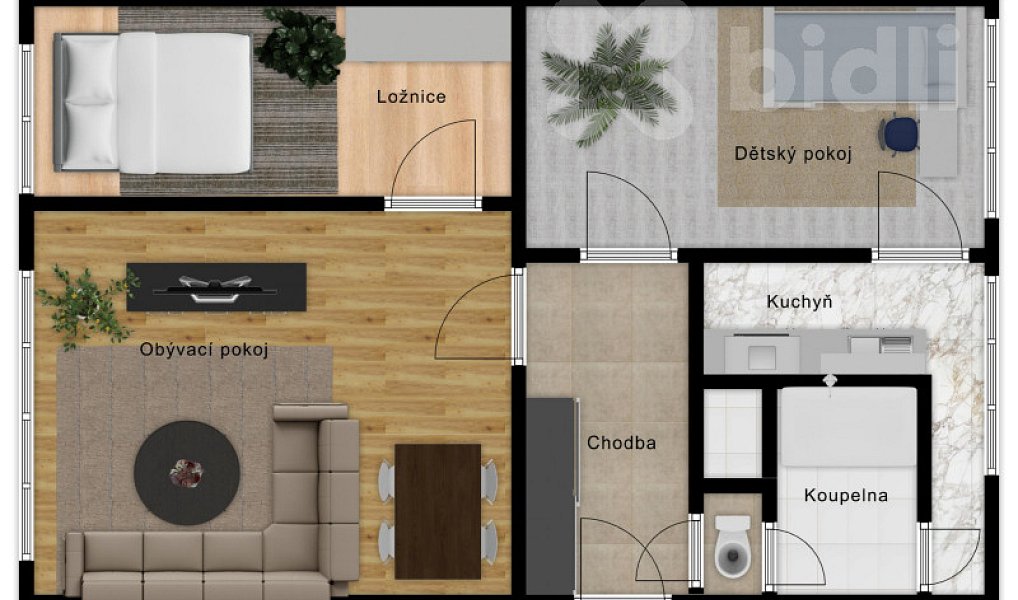 Prodej bytu 3+1 60 m², Pardubice – náhled fotky 18