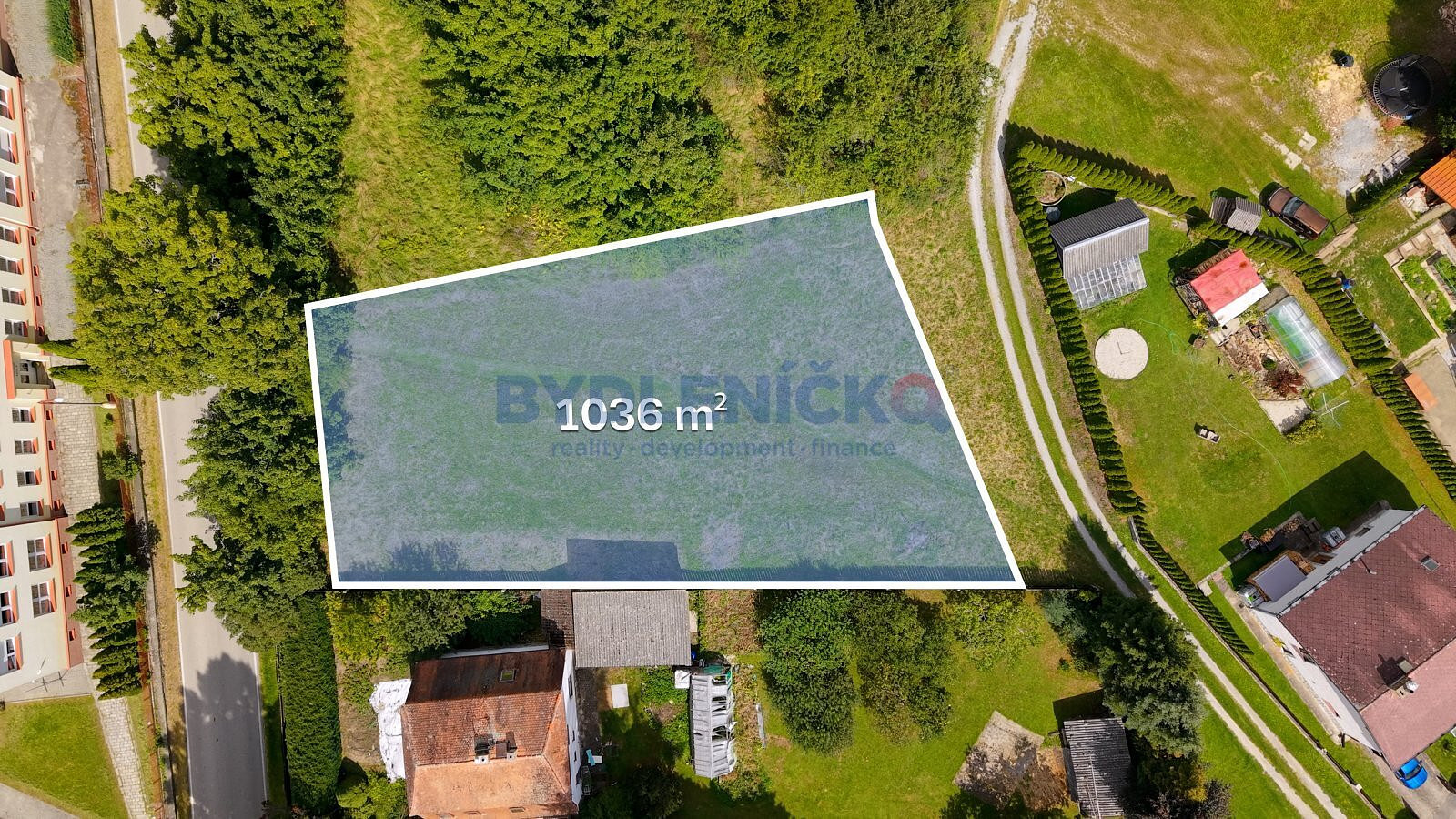 Prodej stavebního pozemku 1 036 m² – fotografie 5