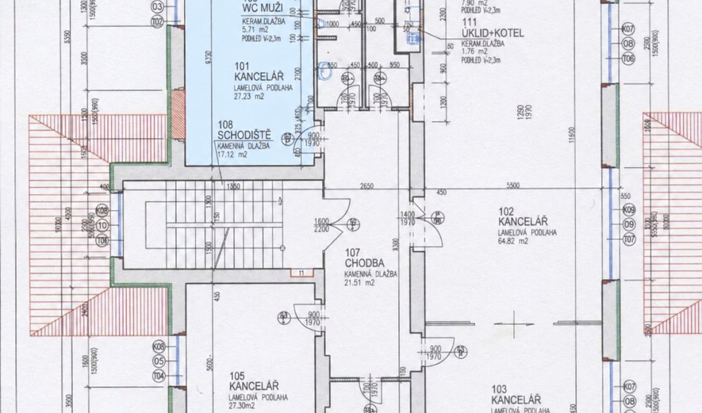 Pronájem kanceláře 27 m², Praha – náhled fotky 5