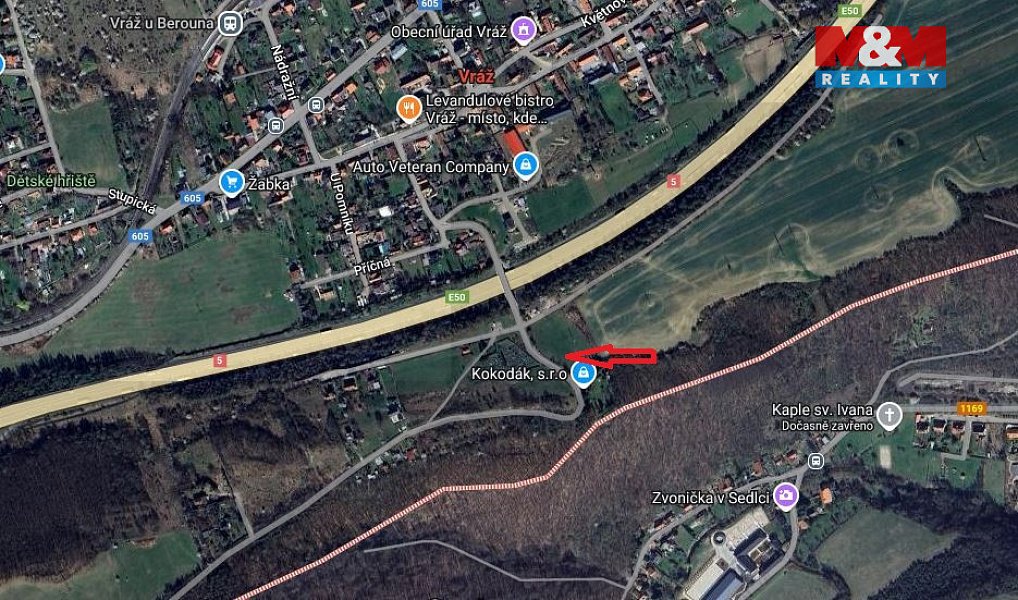 Prodej louky 4 400 m², Vráž – náhled fotky 11