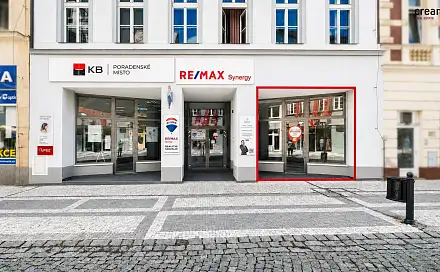 Pronájem obchodních prostor 188 m², Krupská, Teplice