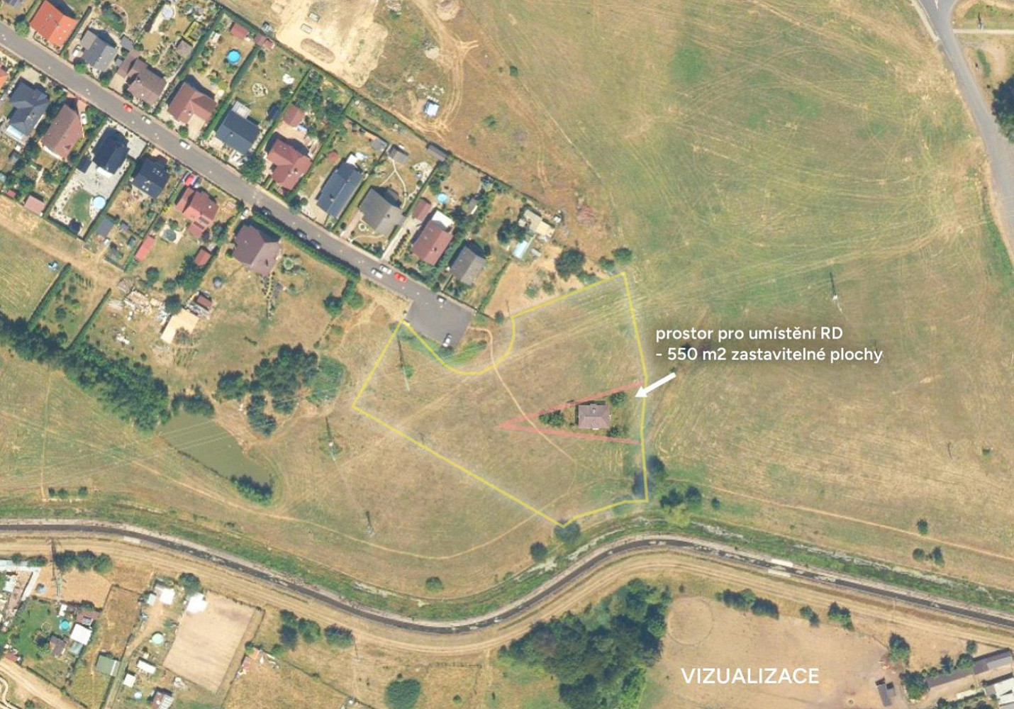 Prodej stavebního pozemku 6 321 m² – fotografie 2