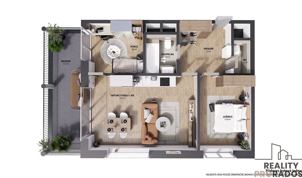 Prodej bytu 3+kk 62 m², Praha – náhled fotky 7
