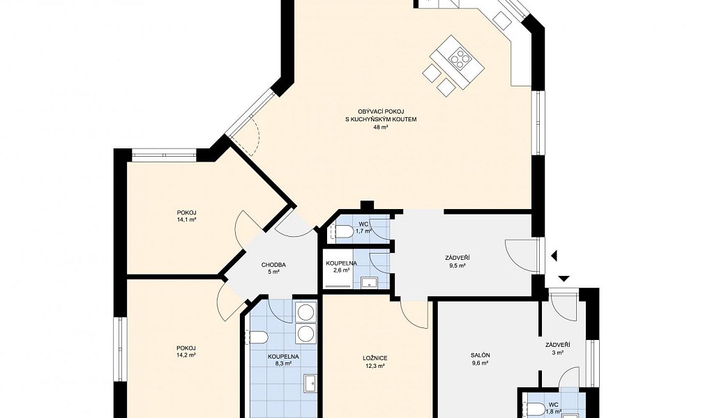 Prodej domu 138 m² s pozemkem 749 m², Odolena Voda – náhled fotky 26