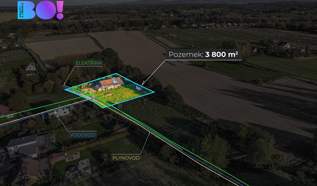 Prodej domu 152 m² s pozemkem 3 800 m², Albrechtice – náhled fotky 2