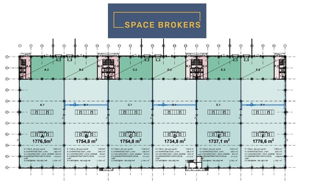 Pronájem skladovacích prostor 1 700 m², Jihlava – náhled fotky 6