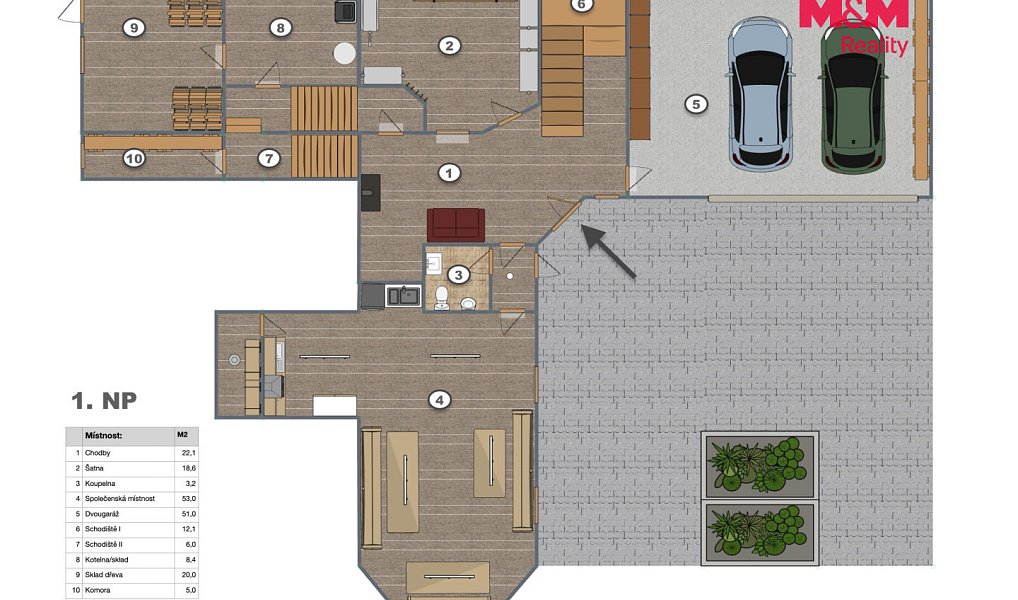 Prodej domu 384 m² s pozemkem 2 948 m², Blatno – náhled fotky 10