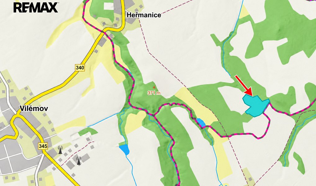 Prodej pole 29 196 m², Heřmanice – náhled fotky 3
