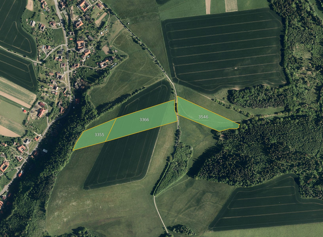 Prodej louky 24 573 m²
