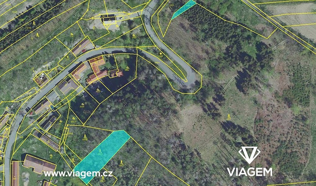 Prodej lesa 1 243 m², Vinaře – náhled fotky 2