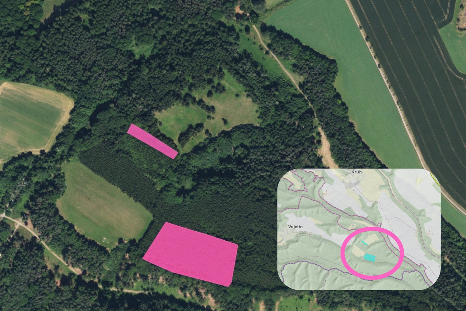 Prodej louky 17 835 m²