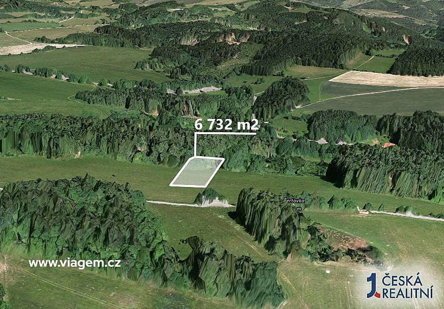 Prodej pole 1 122 m² – fotografie 2