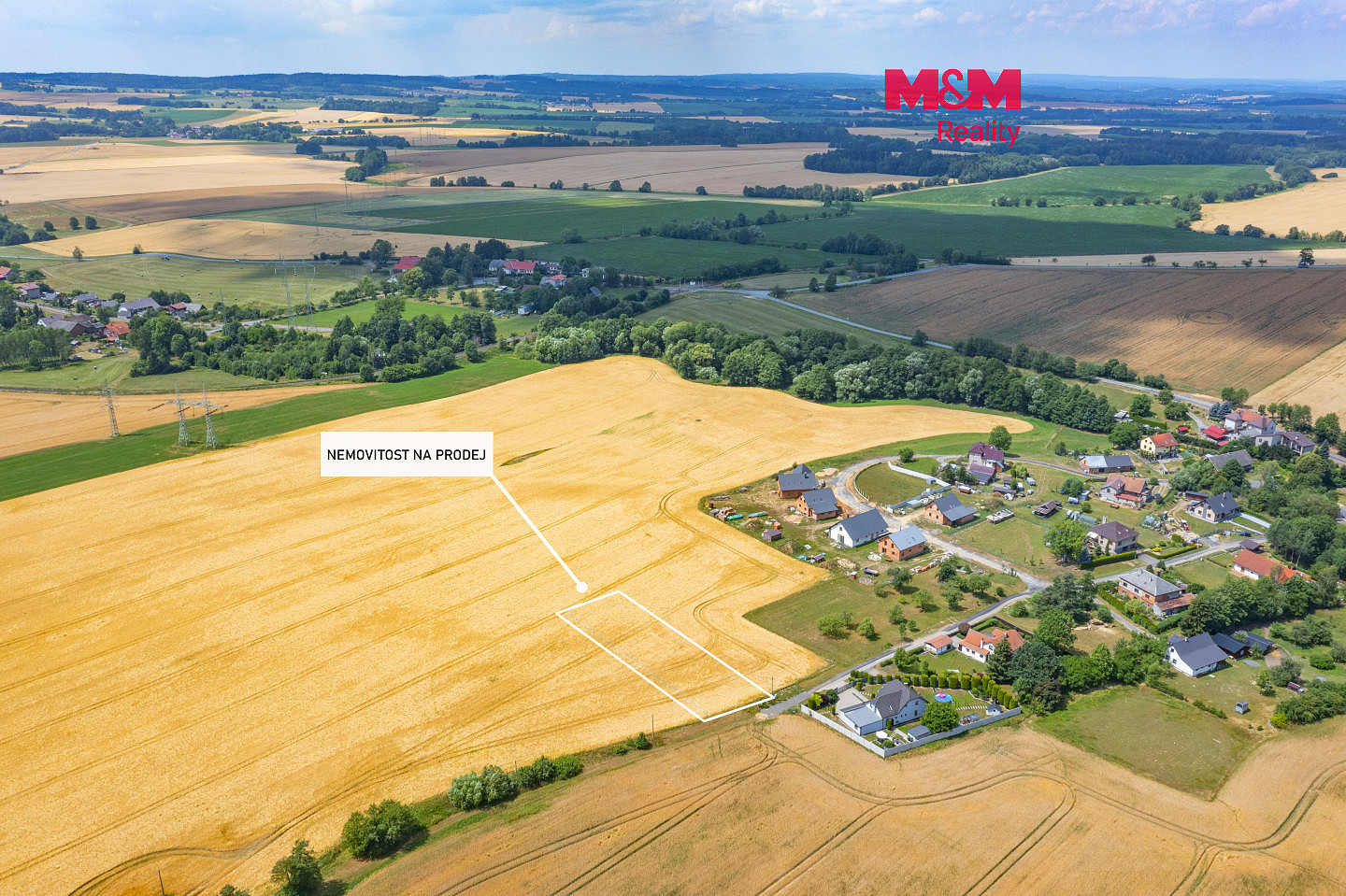 Prodej stavebního pozemku 1 963 m²