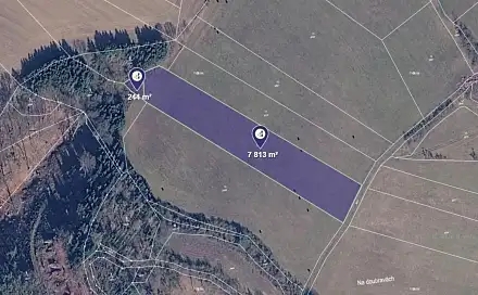 Prodej louky 8 057 m², Vyskeř, okres Semily