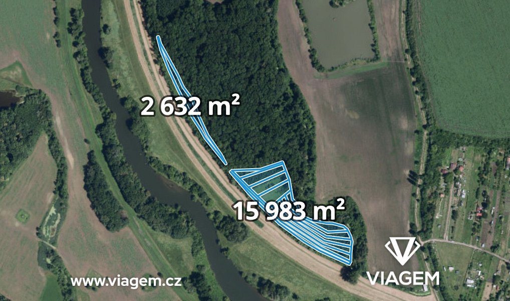 Prodej lesa 1 692 m², Ladná – náhled fotky 3