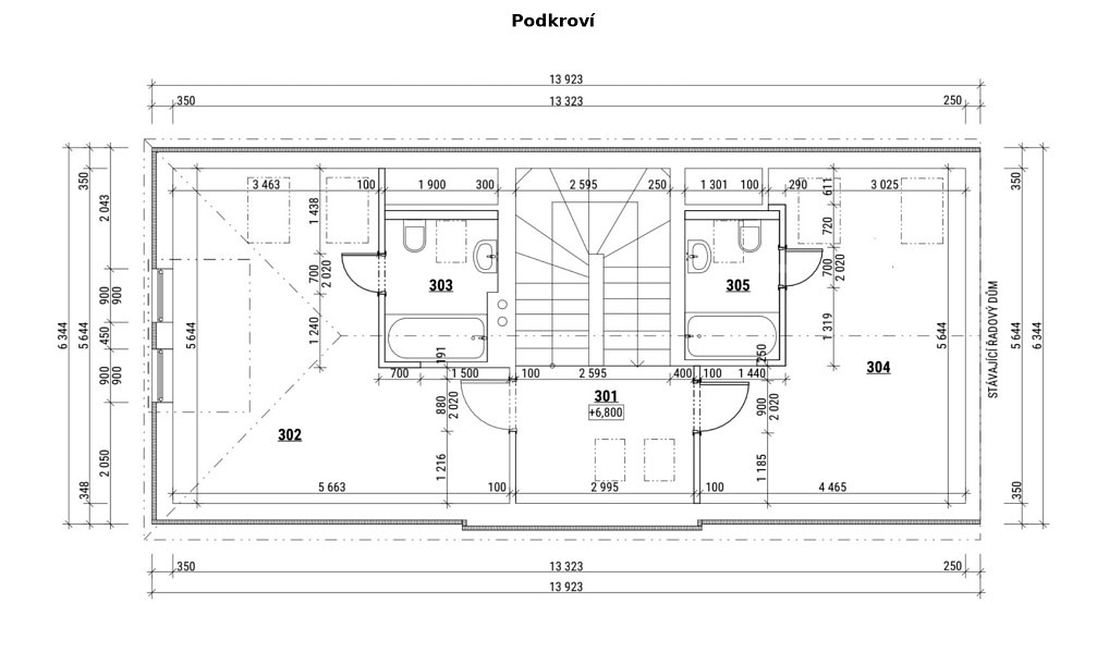 Prodej domu 219 m² s pozemkem 89 m², Opočno – náhled fotky 35