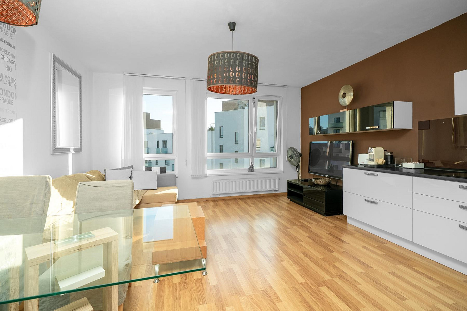 Pronájem bytu 2+kk 60 m²