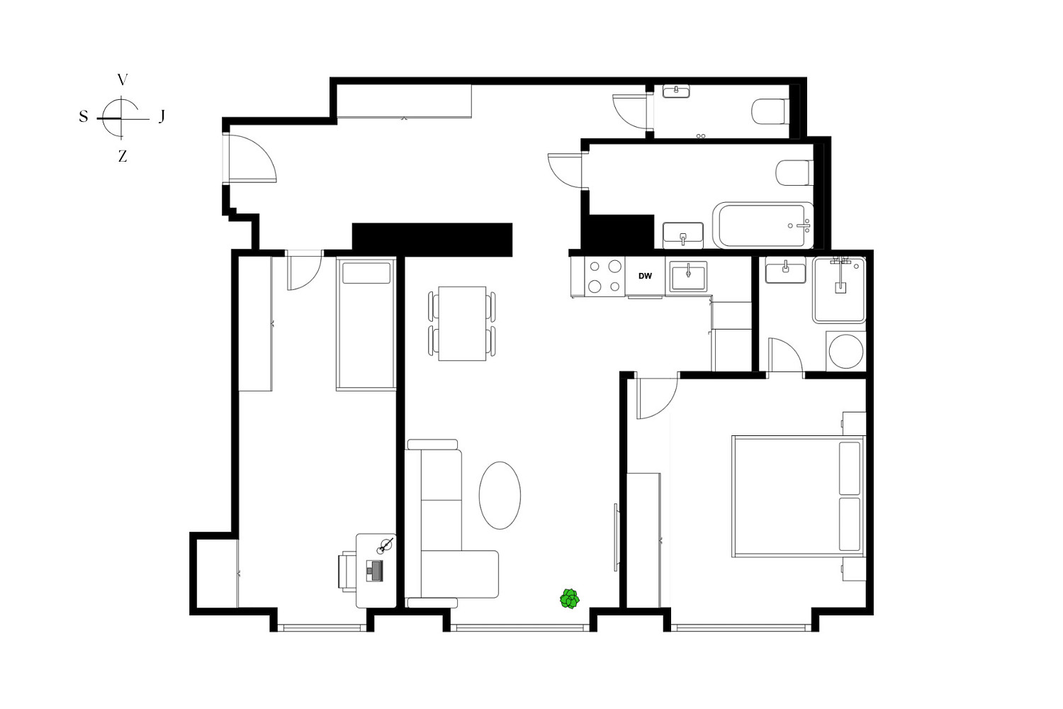 Prodej bytu 3+kk 70 m² — photo 3