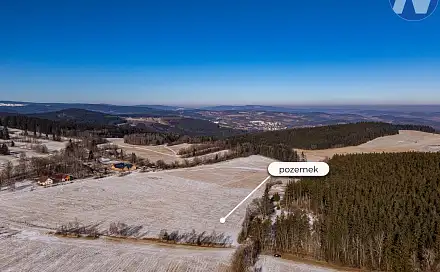 Prodej stavebního pozemku 7 713 m², Vimperk, okres Prachatice