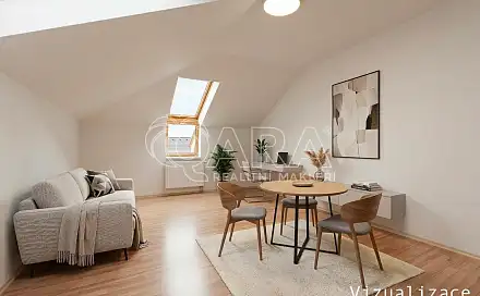 Prodej bytu 1+kk 31 m², Hostivítova, Písek - Václavské Předměstí