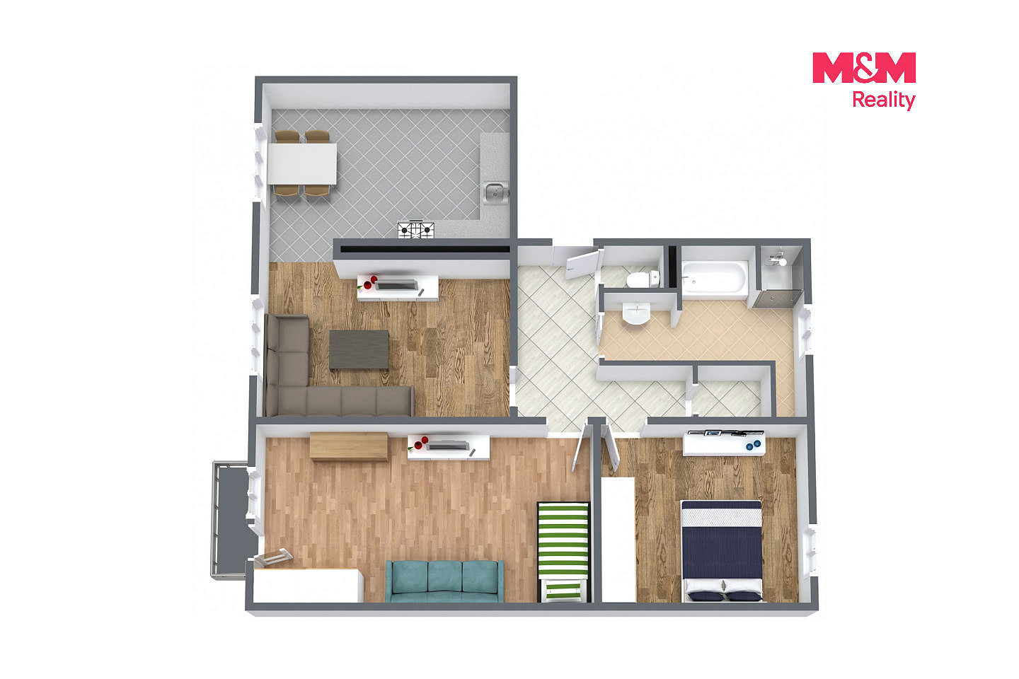 Prodej bytu 3+1 84 m² – fotografie 5