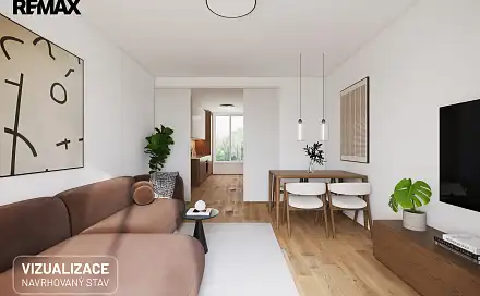 Prodej bytu 2+1 56 m², Pod sady, Praha 4 - Modřany