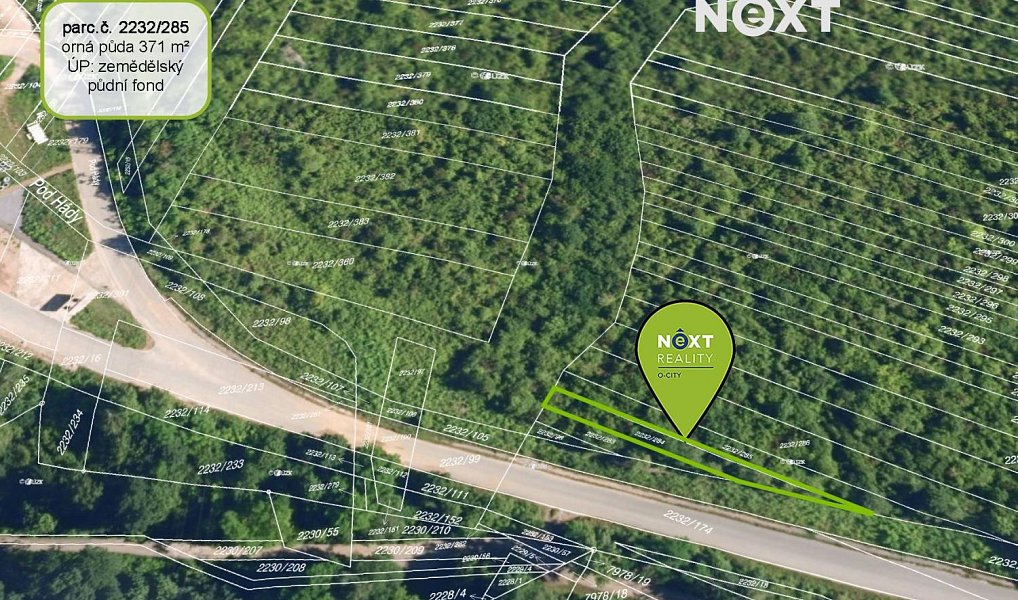 Prodej pole 3 193 m², Bílovice nad Svitavou – náhled fotky 2