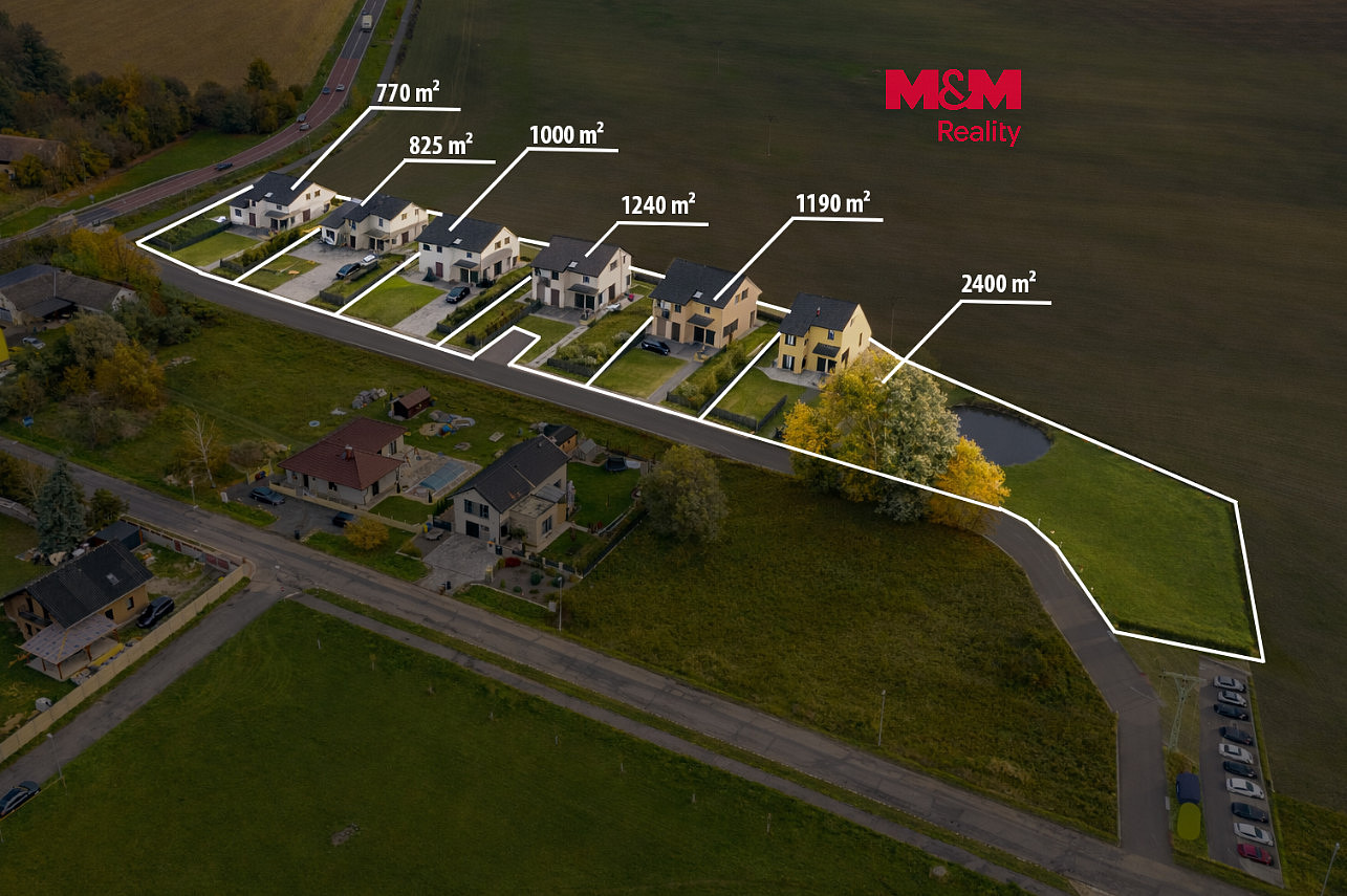 Prodej stavebního pozemku 1 000 m²