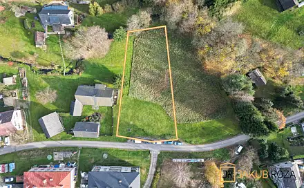 Prodej stavebního pozemku 2 223 m², Mříčná, okres Semily