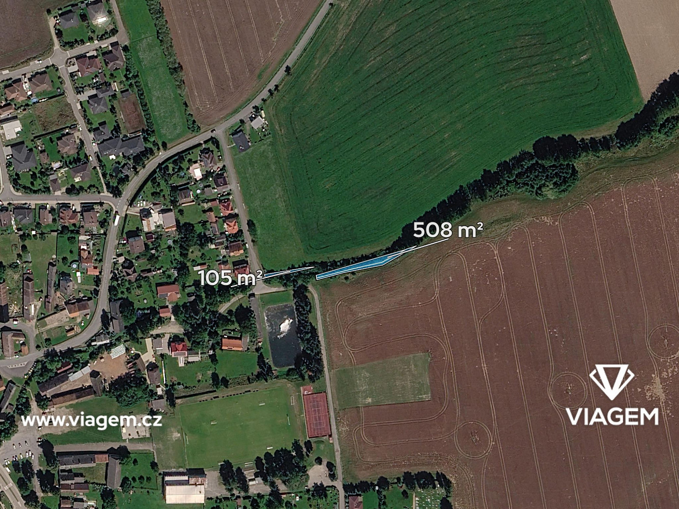 Prodej pole 613 m² — photo 2
